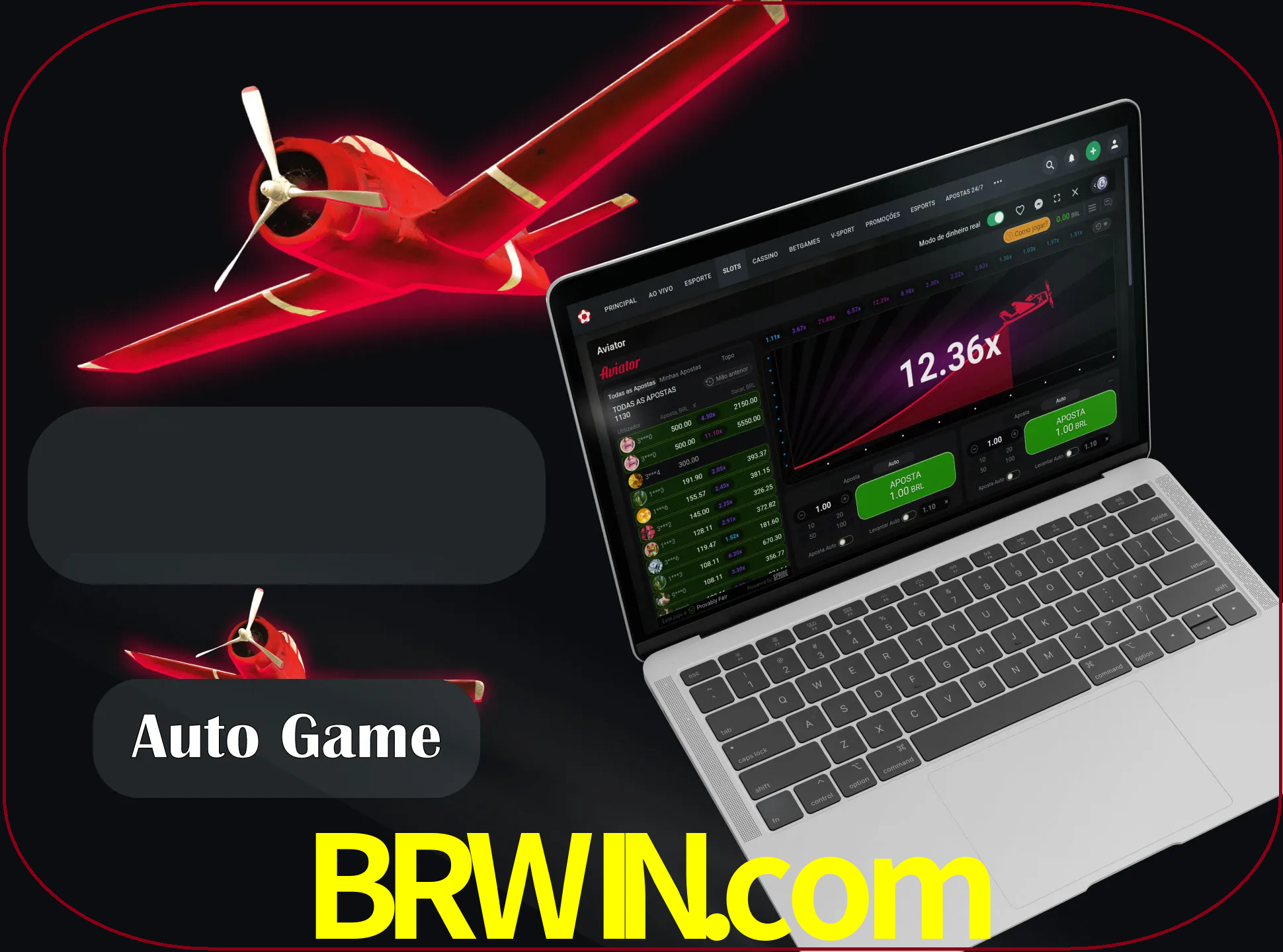 No modo automático, os jogos apostam e sacam seu dinheiro automaticamente.