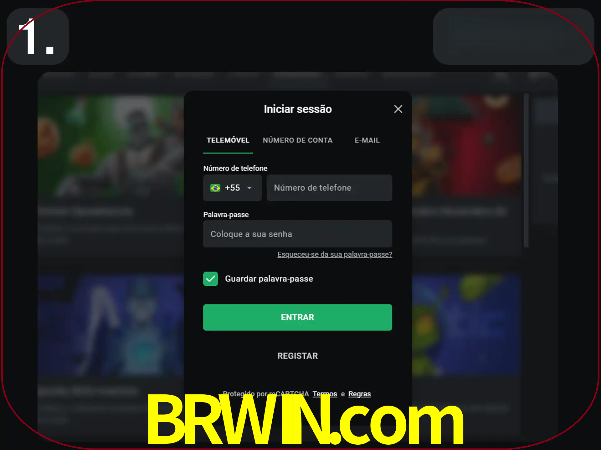 Acesse o site.